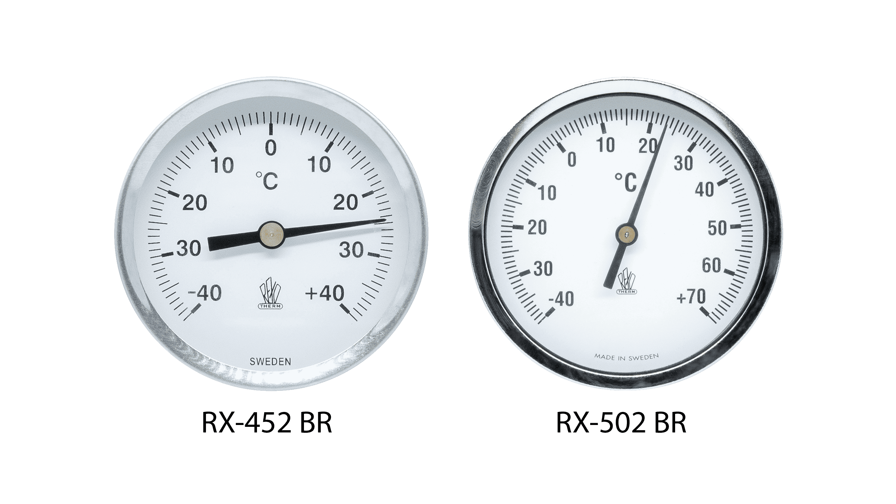 RX-452, RX-502, Termometer