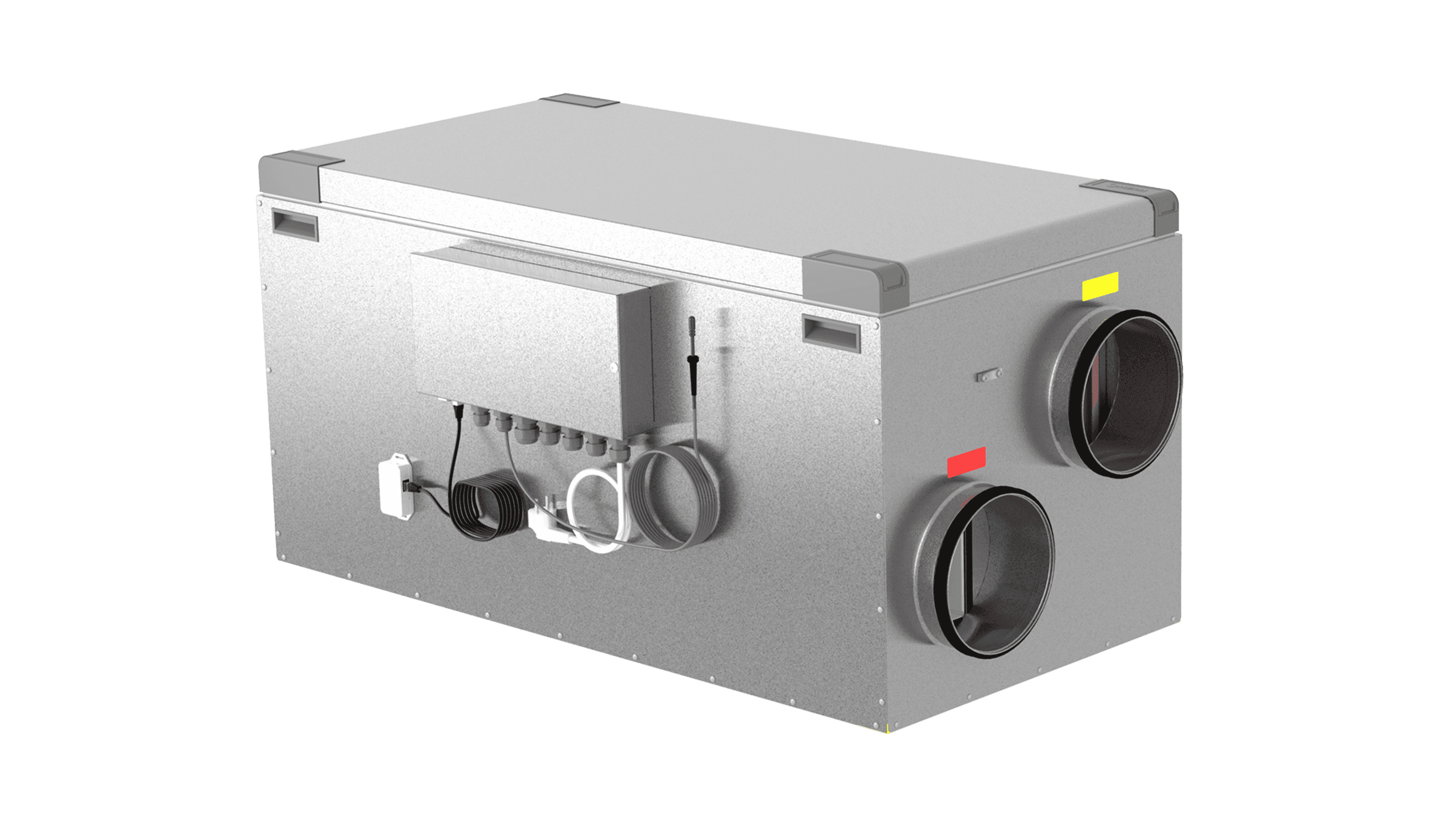 HERU 160 S EC-y2, Sidoansluten FTX-aggregat