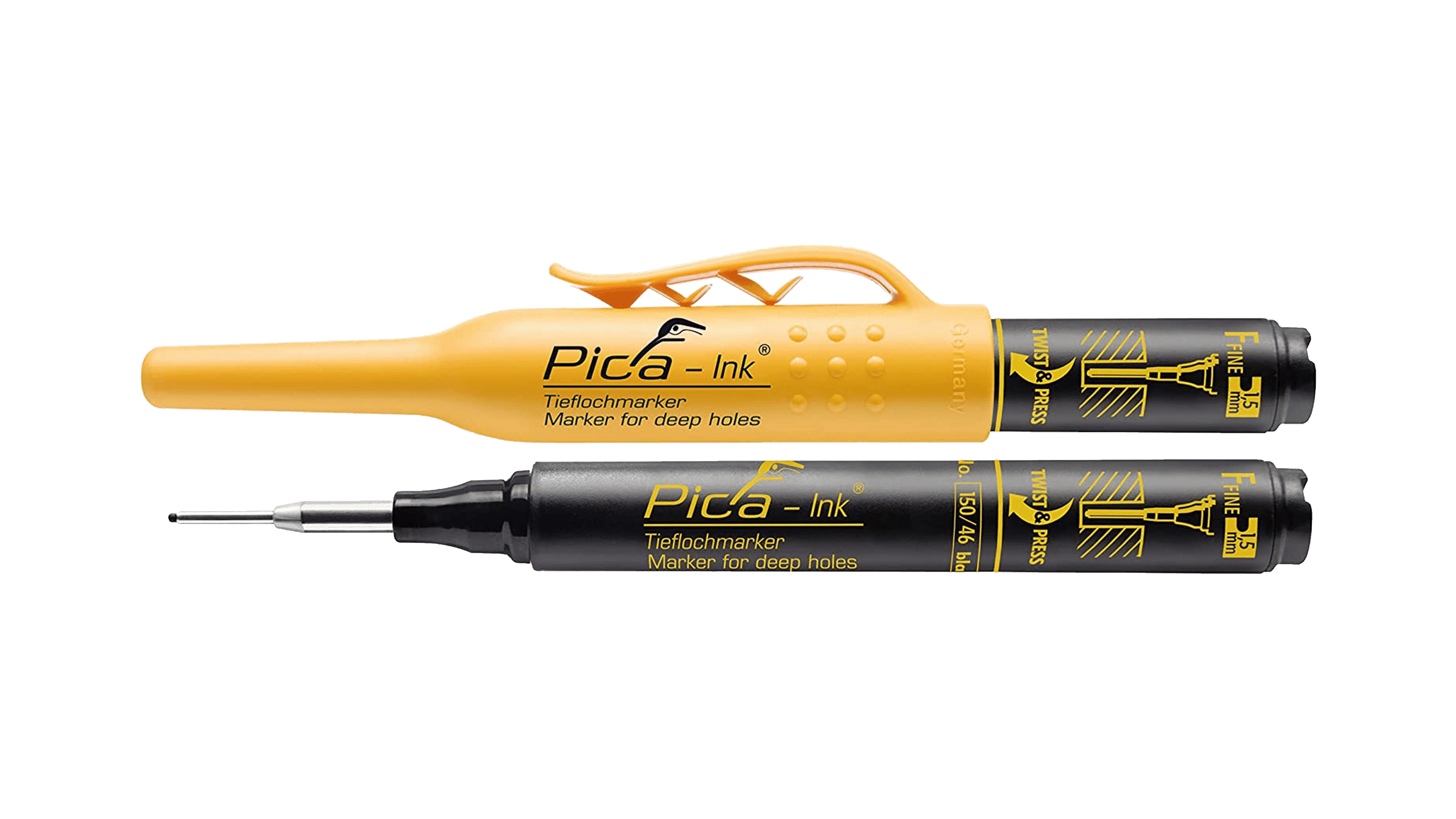 Pica ink svart - Märkpenna