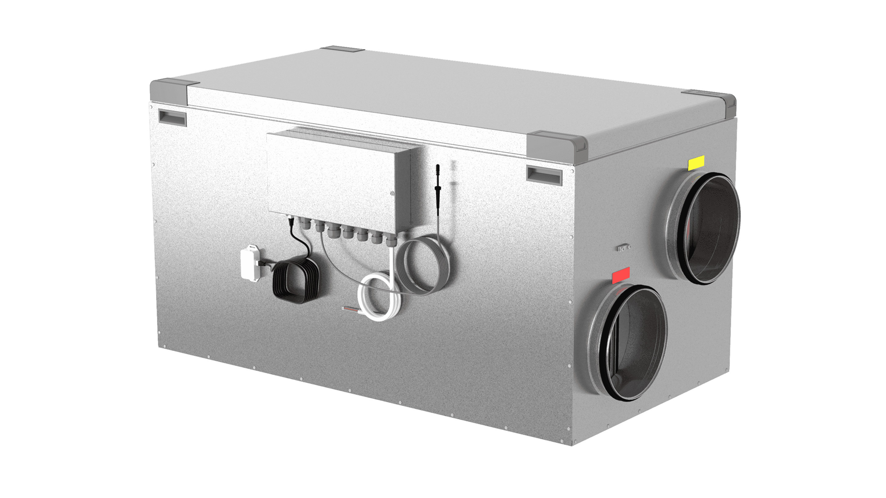HERU 200 S EC-y2 - Sidoansluten FTX-aggregat