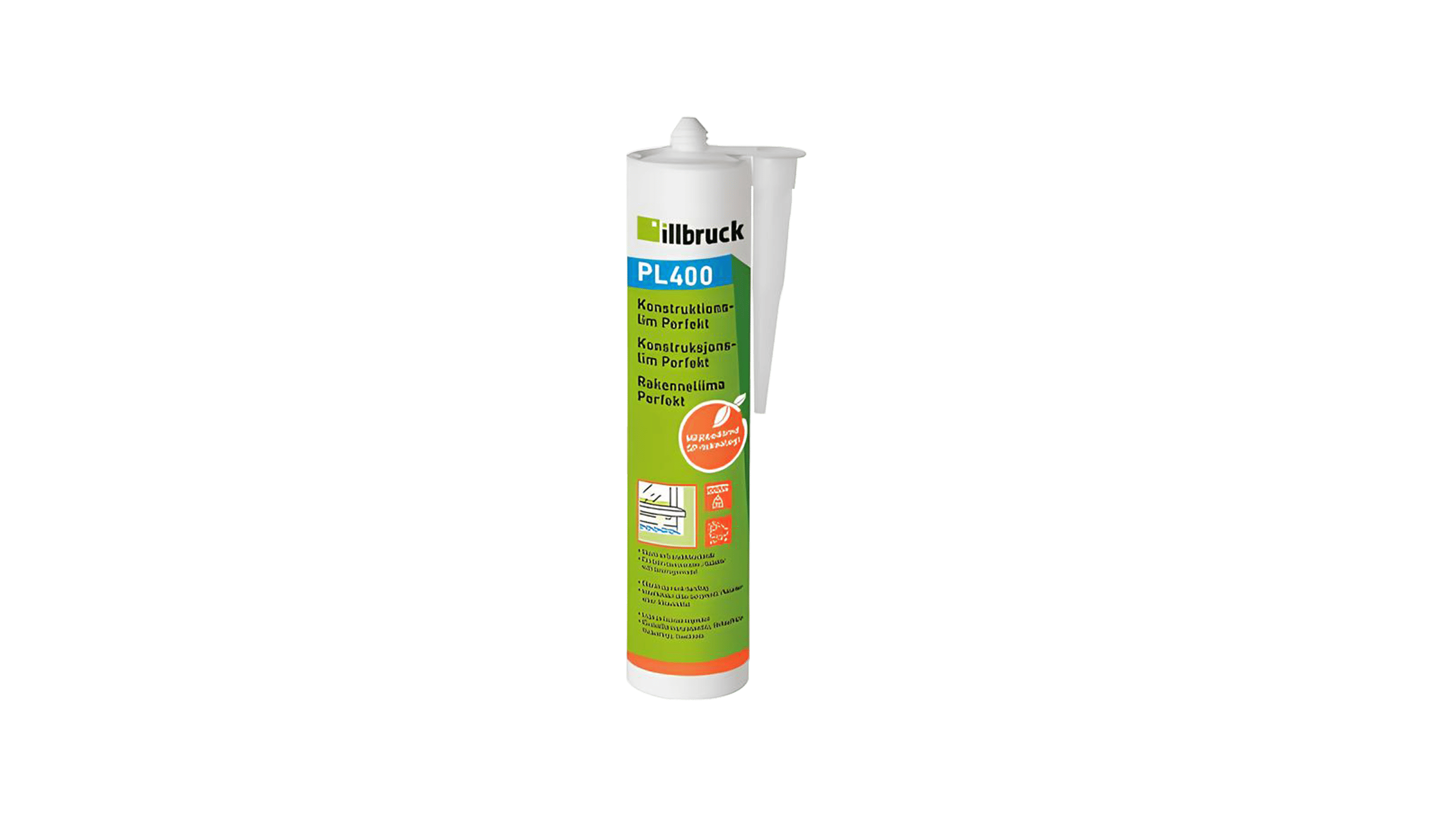 illbruck PL400 Multi Adhesive Pro - Elastiskt konstruktionslim