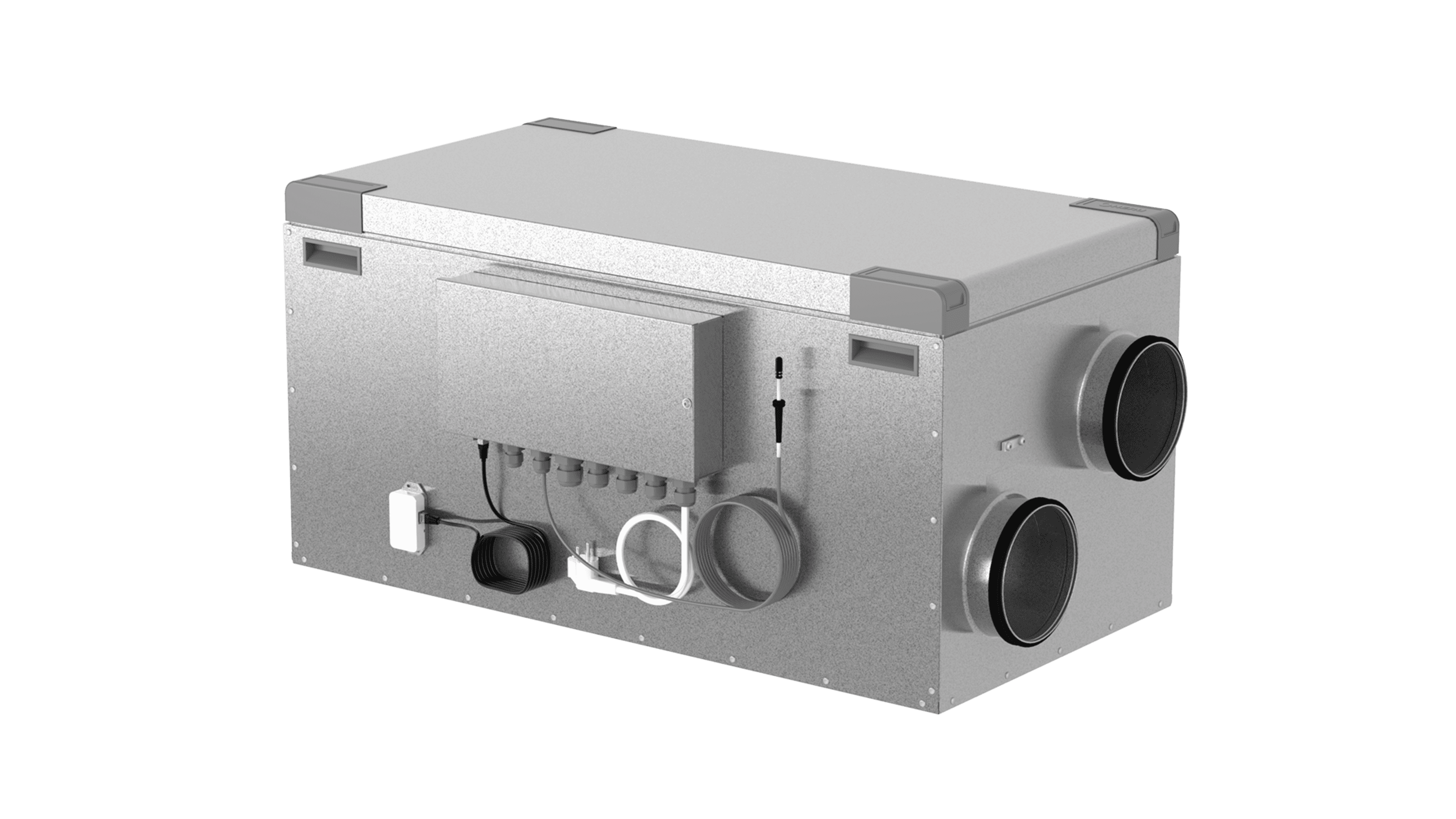 HERU 100 S EC-y2 - Sidoansluten FTX-aggregat