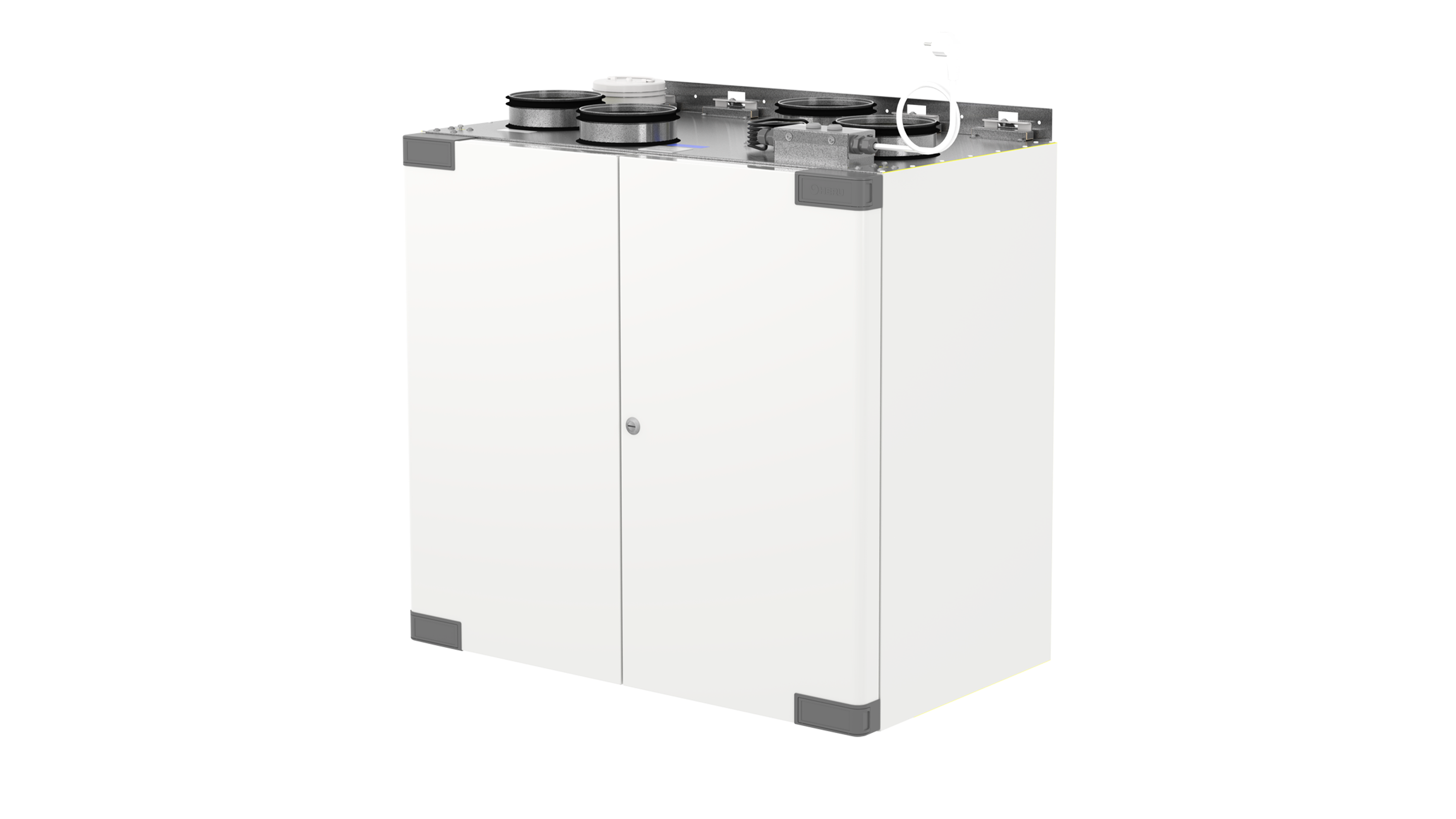 HERU 160 T EC-y2, Toppansluten FTX-aggregat