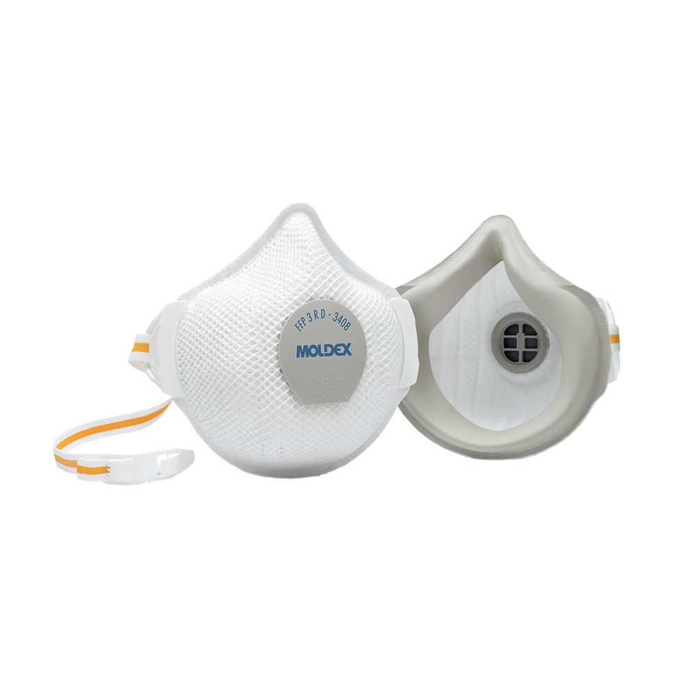 Moldex 3408 FFP3 R D Air Plus - Filtrerande halvmask
