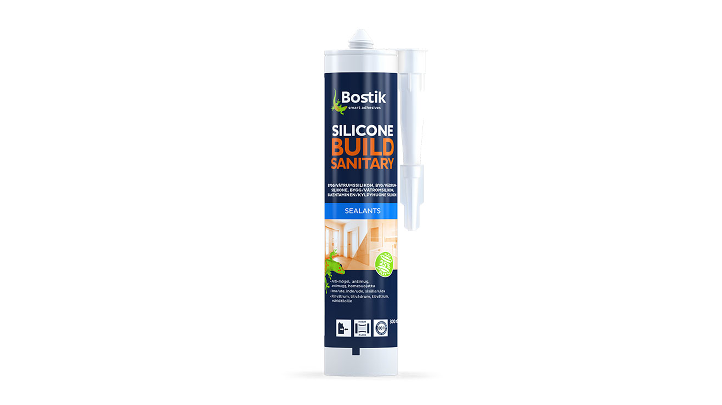 SILICONE BUILD & SANITARY - Neutralhärdande silikon