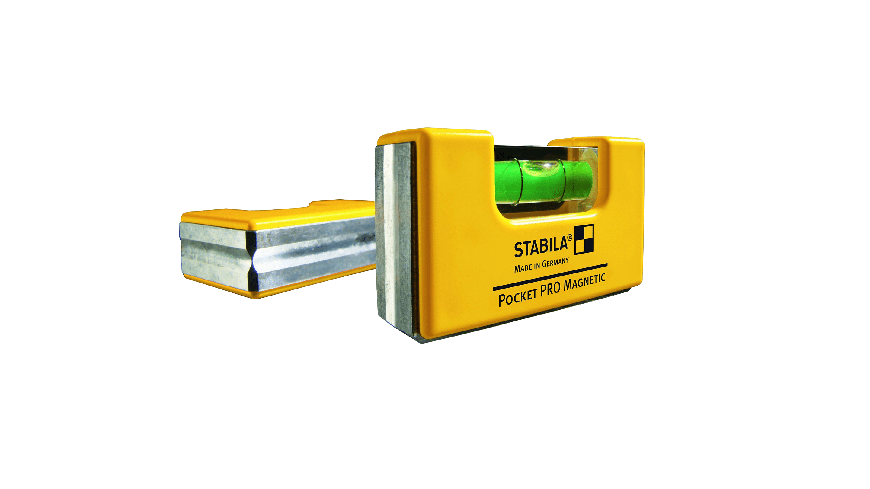 Fickvattenpass magnet/aluminium proffs, 6,7x4,1 cm - Fickvattenpass magnet/aluminium