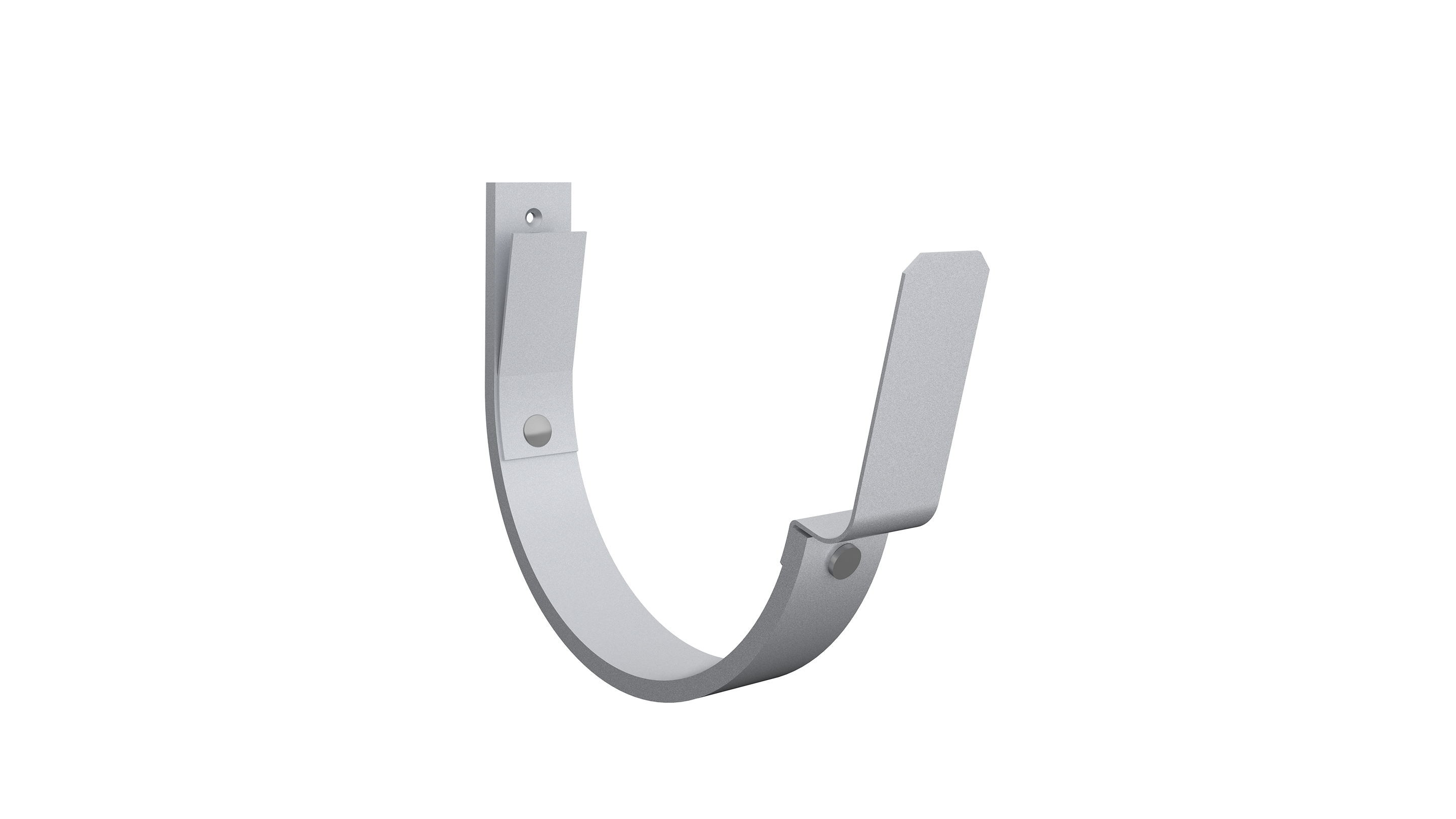 AK07 - Takrännekrok kort 70mm, aluminium