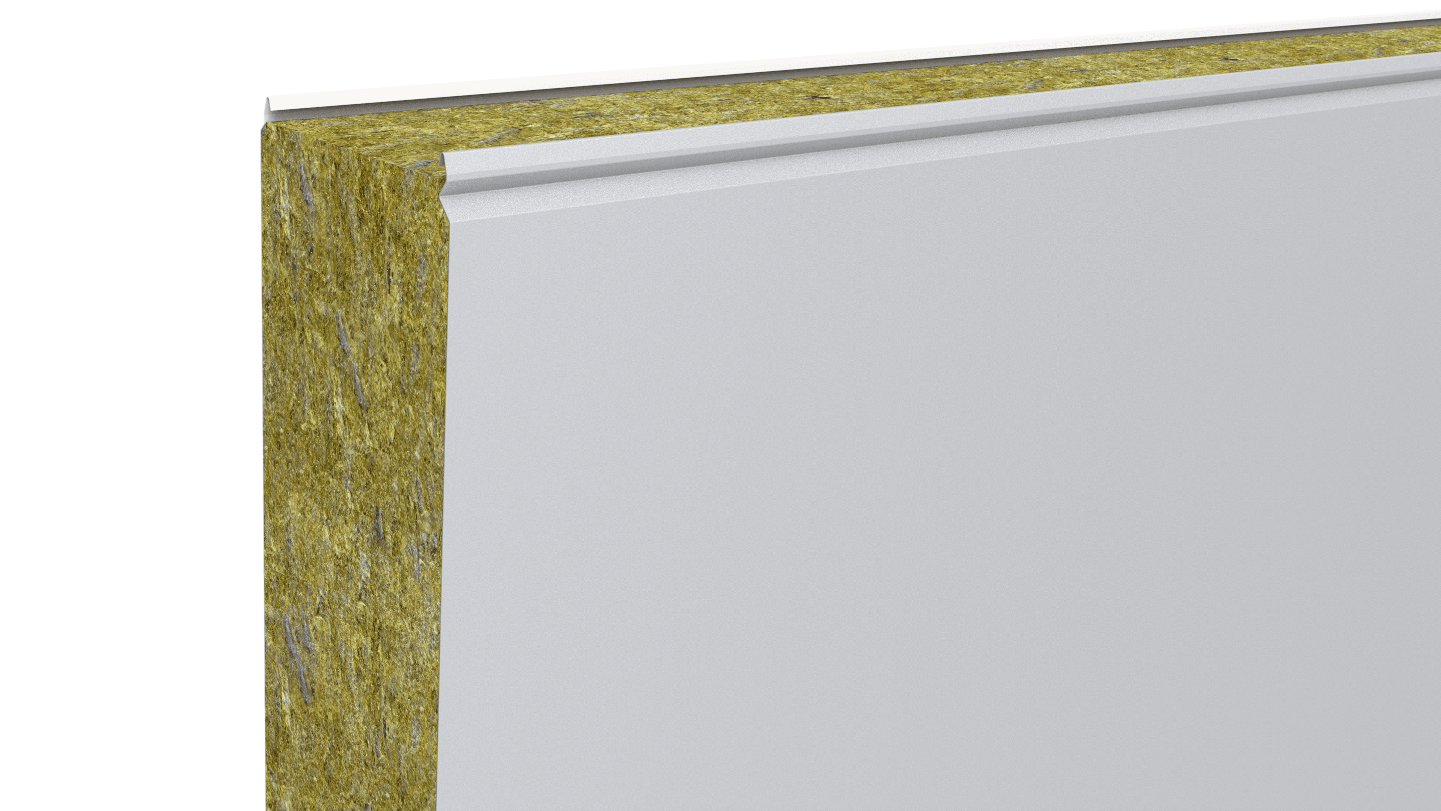 Line 1200 Wide - Sandwichpanel i mineralull Line 1200 Wide