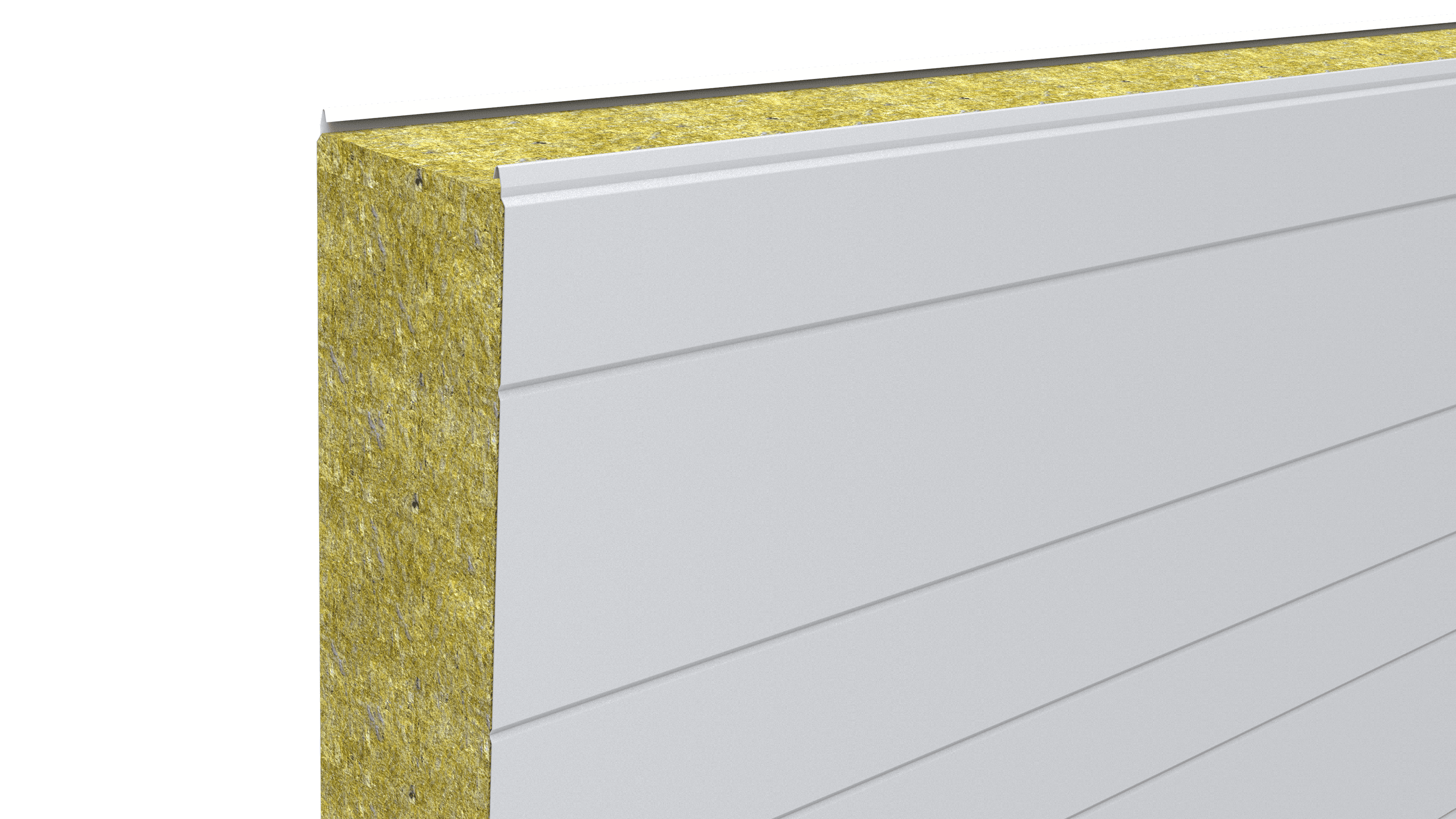 Random - Sandwichpanel mineralull Random