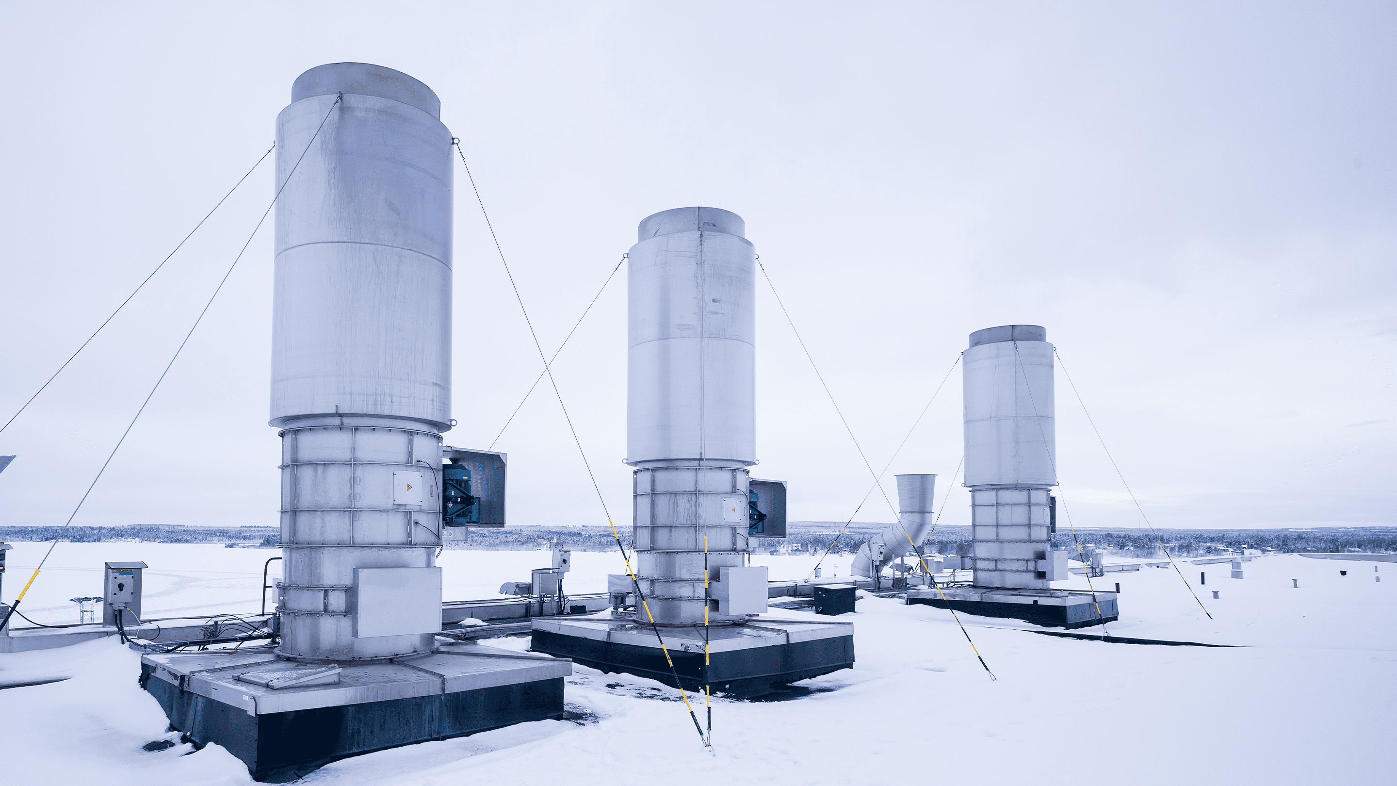 Industrilokal med Lindabs ventilationslösning